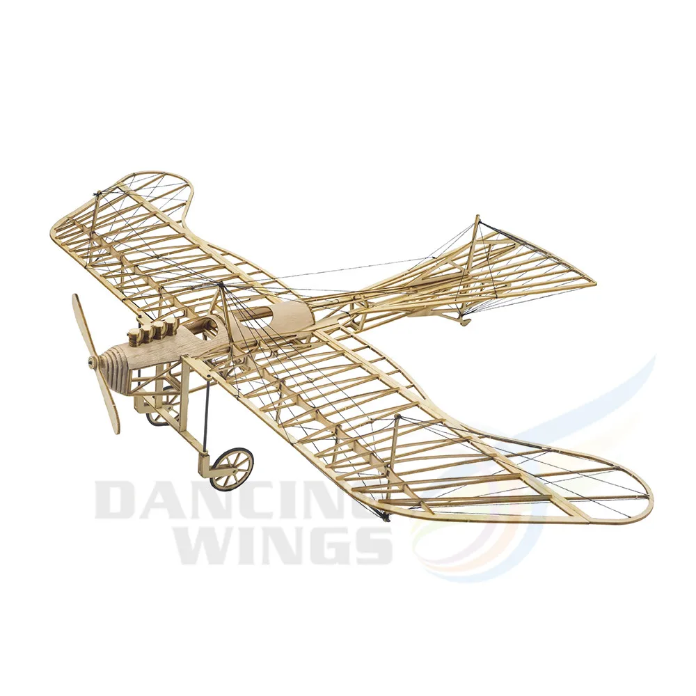 Dancing Wings Hobby VX15 1:31 Etrich Taube(Dove)Static model Airplane DIY Wooden Toys 3D Building Kit Puzzle Gift for Decoration