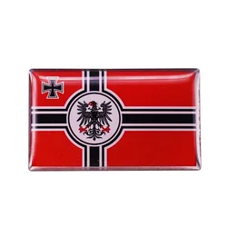 German Empire Flag Iron Cross Badge Empire Eagle Enamel Pin Brooch