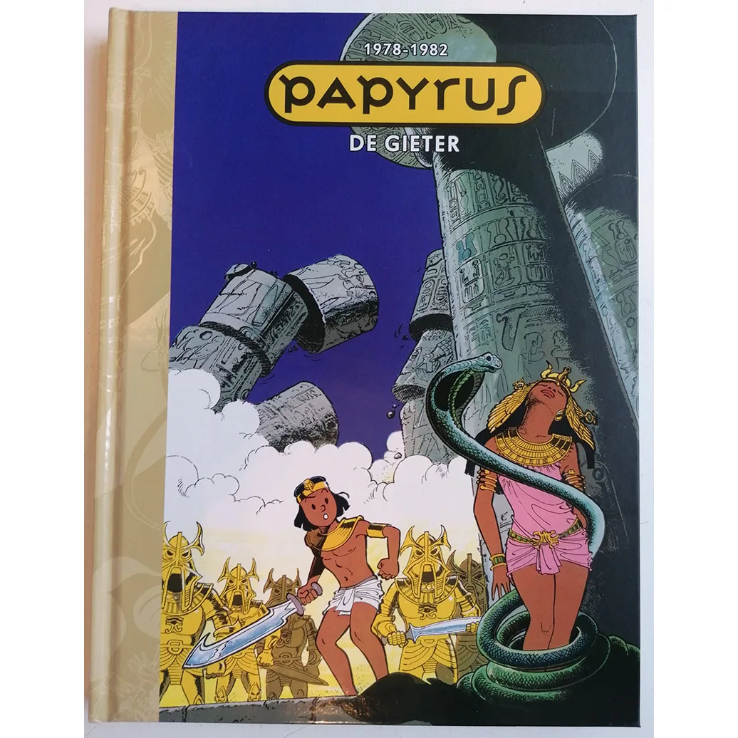 European, PAPYRUS 1978 -1982, ED. DOLMEN, year 2021, author LUCIEN DE GIETER, COMIC BOOK in Spanish, TEBEO