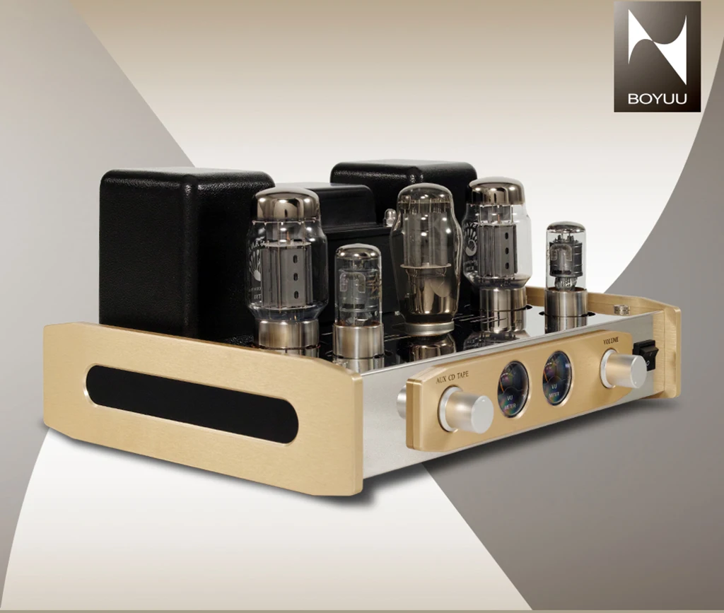 Boyuu A20 KT88 Tube Amplifier HIFI EXQUIS Reisong Single-ended 6550 Lamp Integred Amp Latest Version BYA204