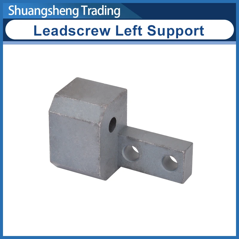 Leadscrew Left Support For SIEG C0-002 JET BD-3 Grizzly G0745 SOGI M1-100 Mr.Meister Compact 3 Lathe Spare Parts