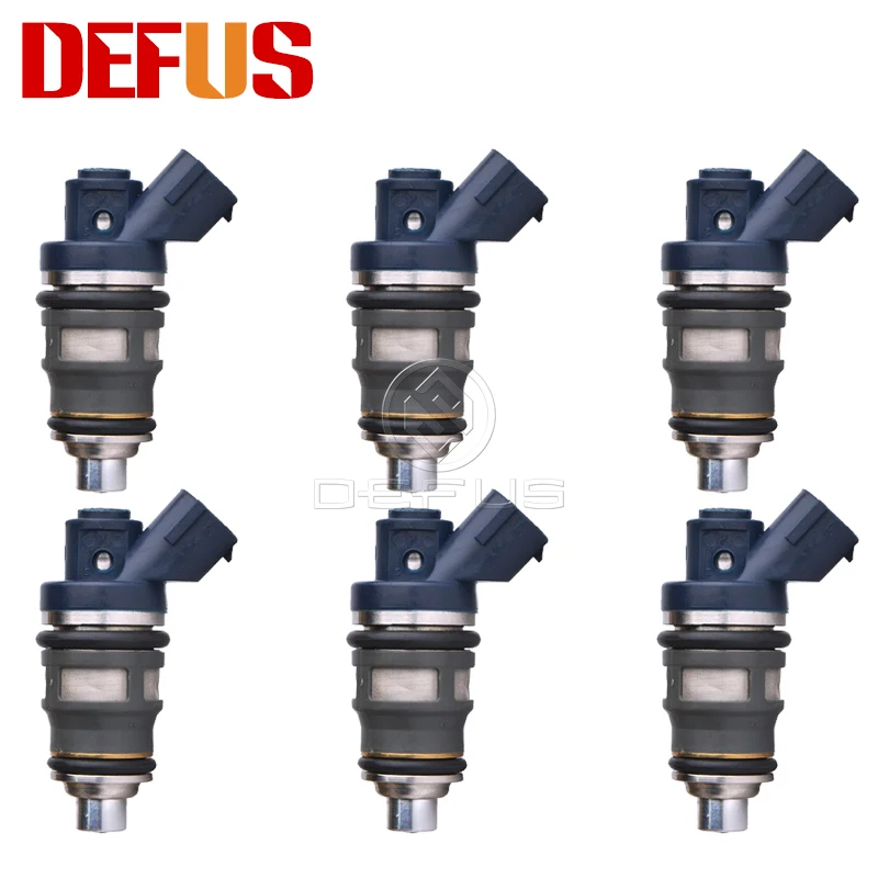 6x 800cc Fuel Injector OE 1001-87093 For Toyota MR2 Turbo SW20 3SGTE Celica GT4 Supra Celica 1jz-GTE Nozzle Injection Valve