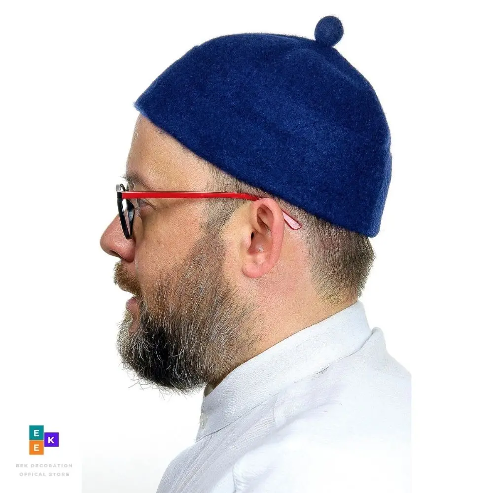Bonnet Turc Musulman, Musulman, Kufi, Taqiya, Tokyo ke Pici, Tête de Mort, Prière, Différentes Couleurs, Zigag, POMPOM