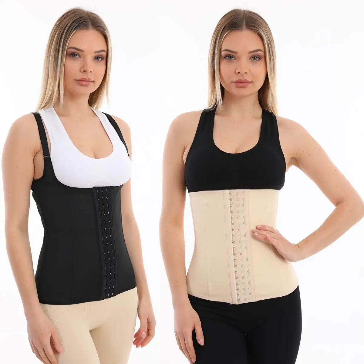 Latex Corset Postpartum Anti-Sagging Firming Waist and Belly Steel Underwire Slimming Firming Corset