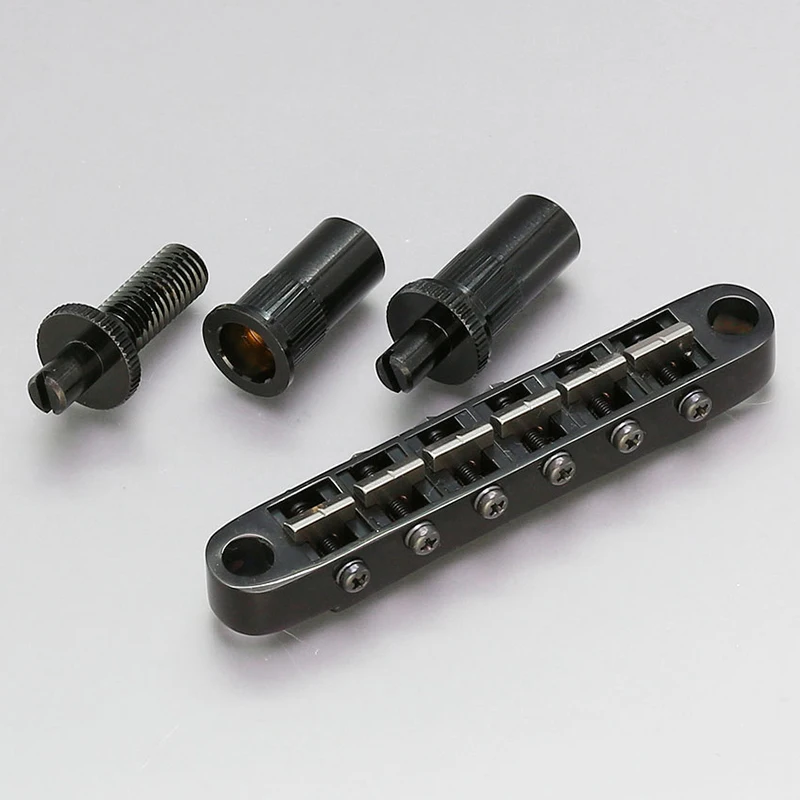 Gotoh Ti103B-T Titanium Saddles Tune-O-Matic Style Guitar Bridge Tunematic