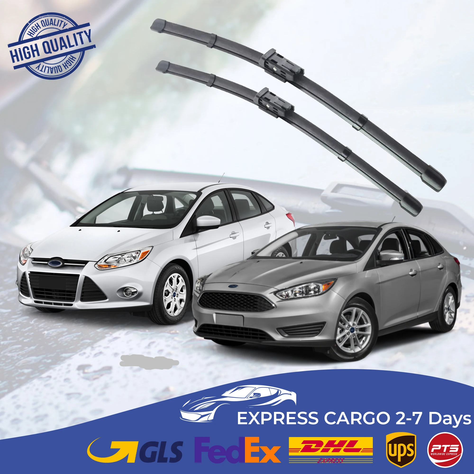 

Car Wiper Blade For Ford Focus 3 2012 2013 2014 2015 2016 2017 2018 Auto Windscreen Windshield Wipers Blades Window Wash Front