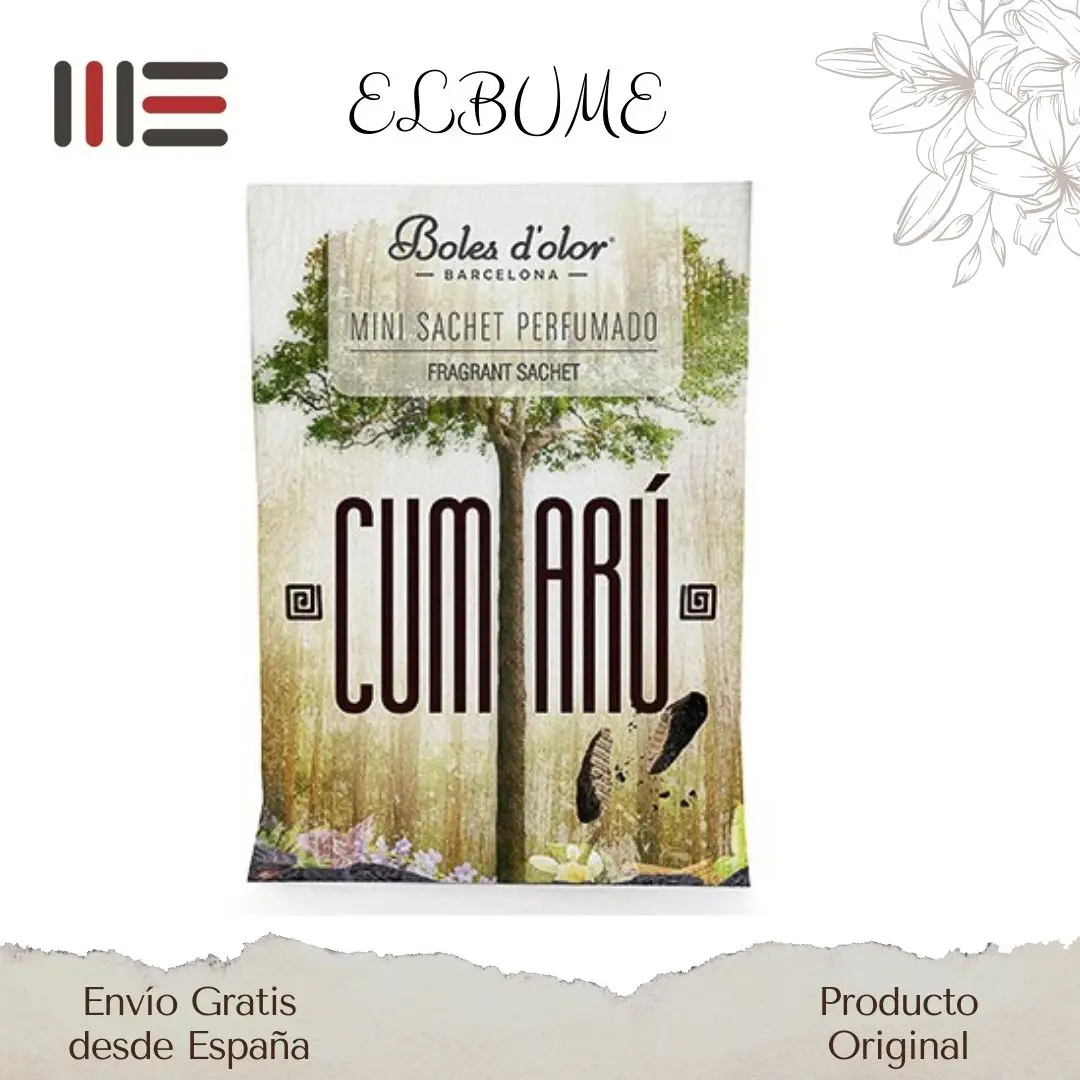 CUMARU perfume air freshener Boles fill your cupboards, car, drawers, clothes boxes, shoe racks of nice scented aromas. The small environment that does not take up space lasts 6 months active.