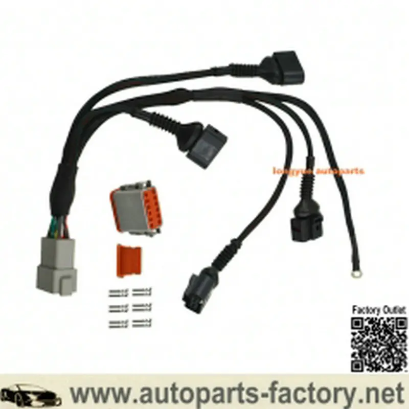 1.8T to 2.0T Coil Conversion Harness & ICM Delete for VW Audi FSI Passat A4 B5  (3 to 4 contacts)