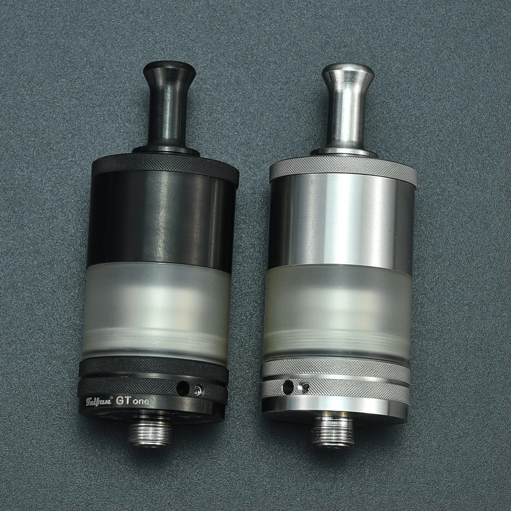 

Taifun GT ONE Atomizer 316ss 23mm 4.3ml PSU Tank Top Filling kapasiteli 510 iplik vs Taifun gtr vape 4.5s+ rta