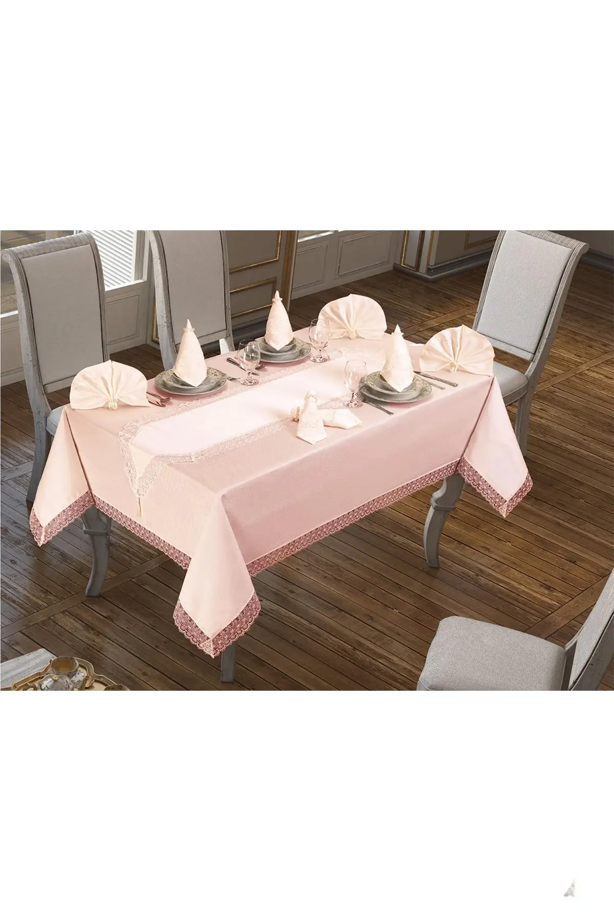 Kdk Carefree Table Cover Set 26 Piece Pitikare Powder