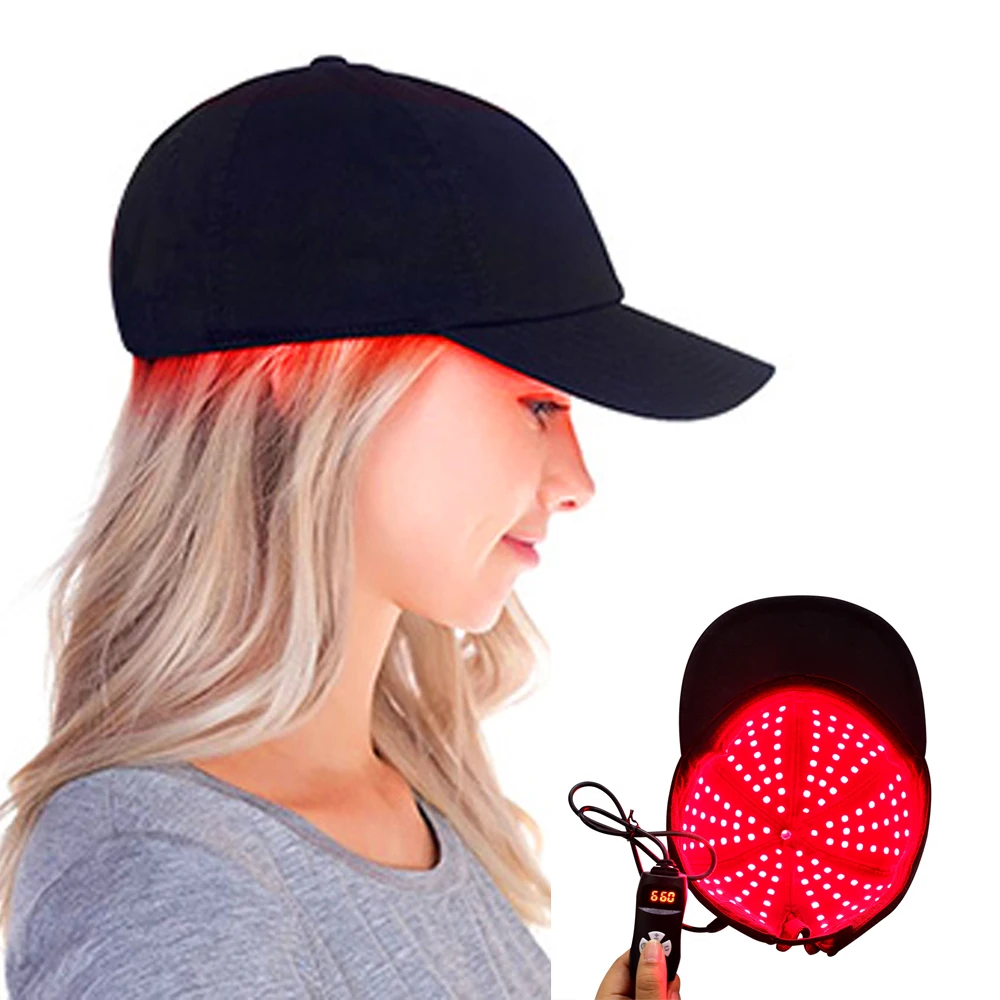 2022 New Product Red Infrared Light Therapy Hair Growth Red Light Hat For Decrease Pain and Headache