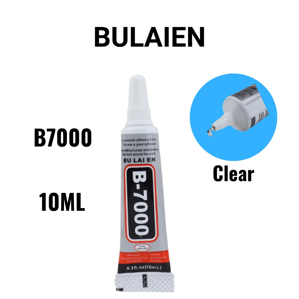 10ML Clear Universal Glass Plastic Leather Wood Glue With Precision Applicator Tip Contact Phone Repair Adhesive