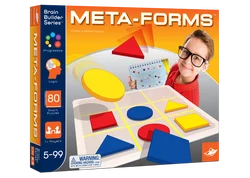 FoxMind Pal Meta-Forms, Desarrollador de inteligencia, juego de mesa de inteligencia y mente, premiado, coordinación y equilibrio, regalo para niños