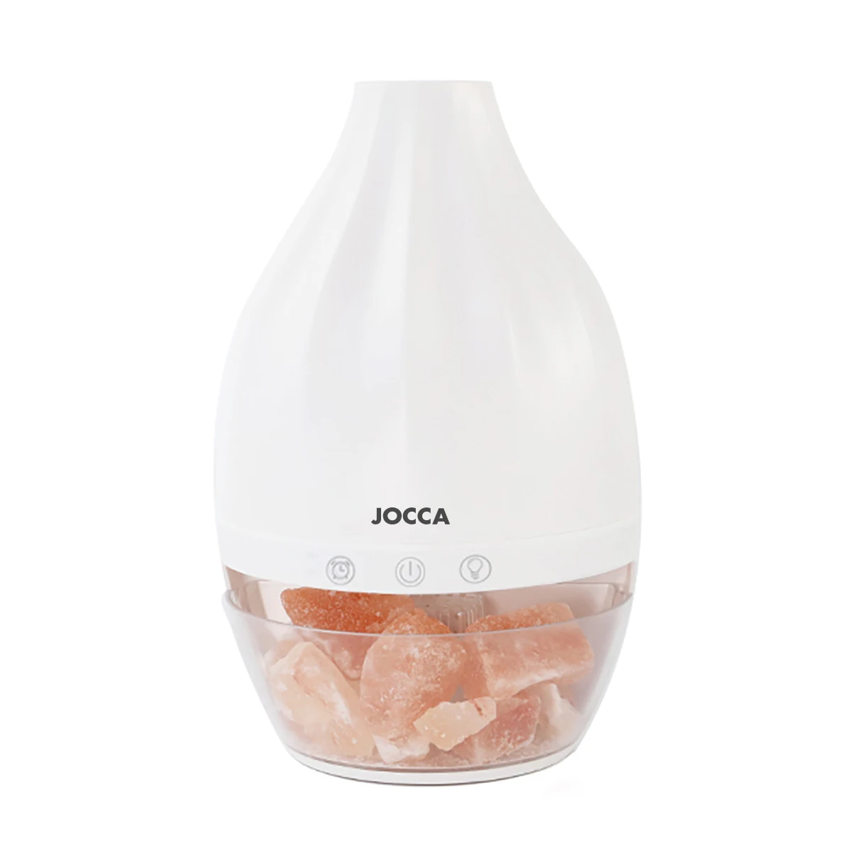 JOCCA HIMALAYA salt lamp and AROMA diffuser. Your favorite frangance with NATURAL ambient lighting to harmonize your home and office with 500ML capacity and 6 hours timer