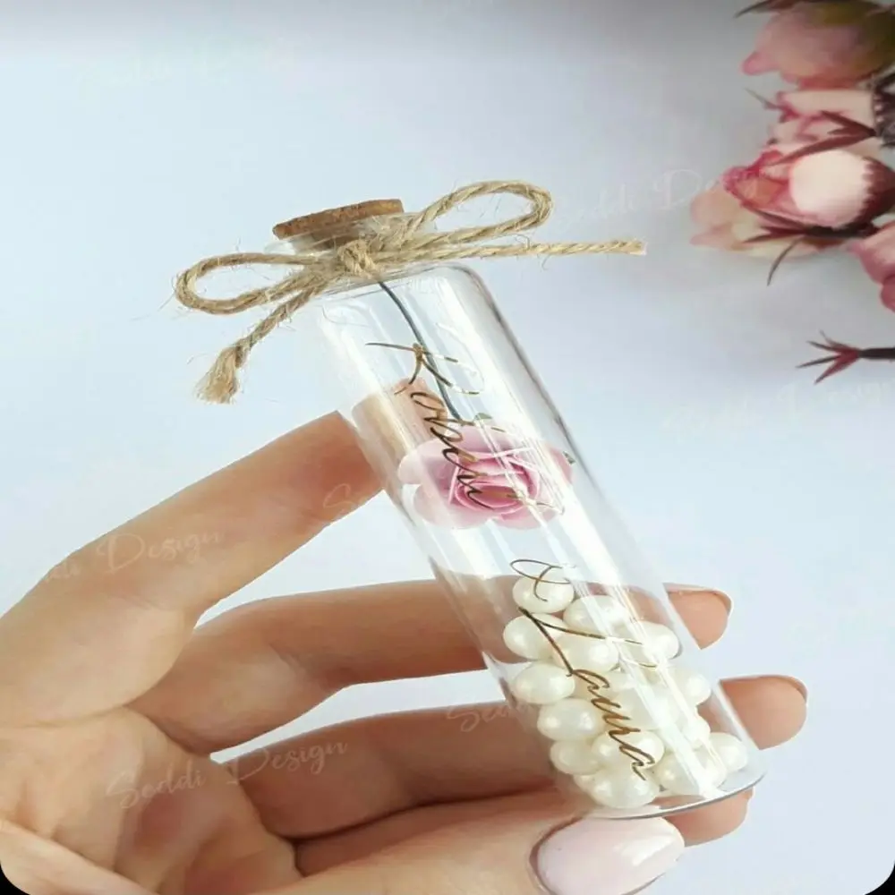 FLOWERING İNCİLİ PERSONALISED GIFT PROMISE ENGAGEMENT NİKAH DÜĞÜN GIFT 50 PCS.