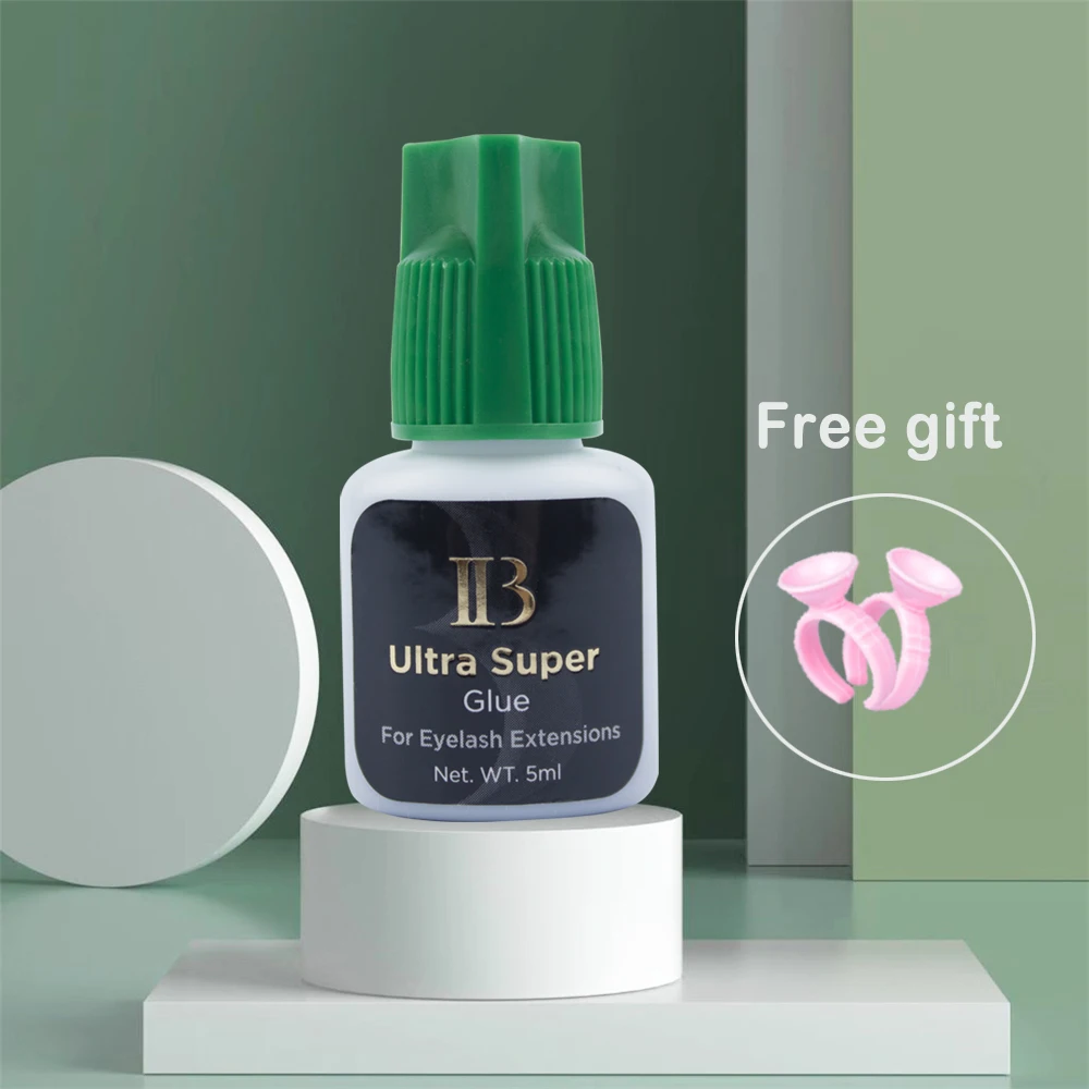 IB Ultra Super Glue For Eyelash Extensions Professional Fast Dry Long Lasting Latex Free Strong Adhesive Lash Glue