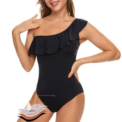 Women's Period Swimsuits One-piece Swimwear High Absorption Specially Designed for Menstrual Period Bamboo Fiber Underwear