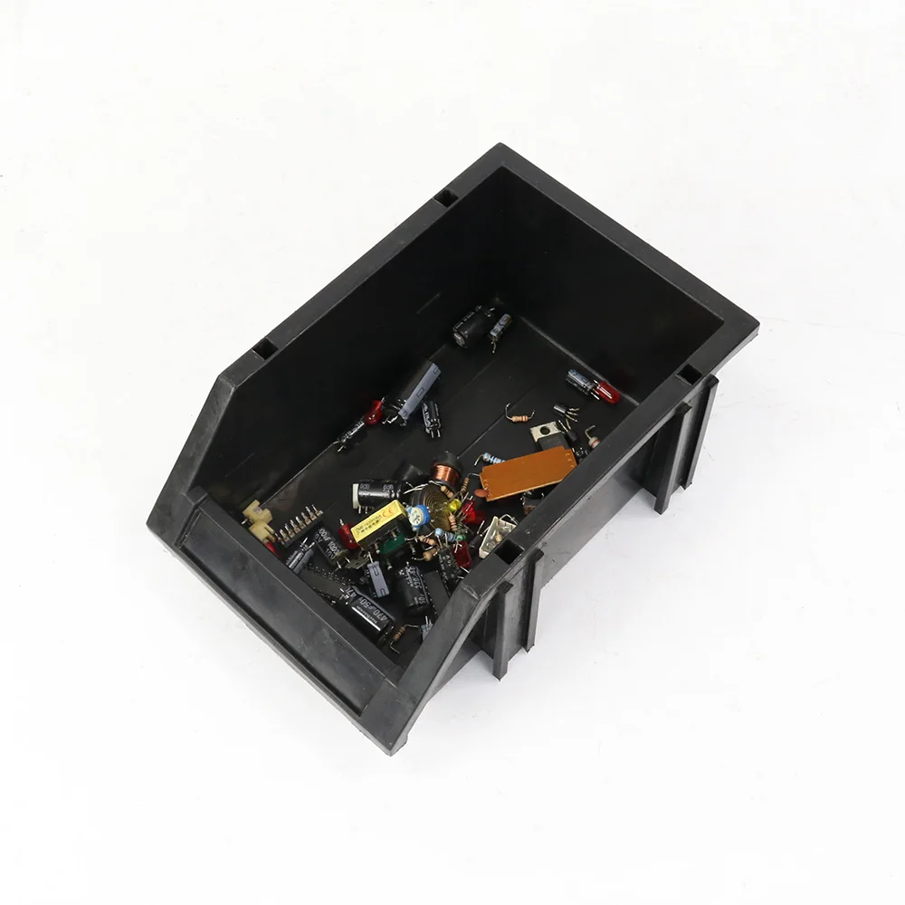 Q-UDC1 Stackable Storage Box ESD Component Plastic Part Bins Anti Static Tool Storage Small Organizer