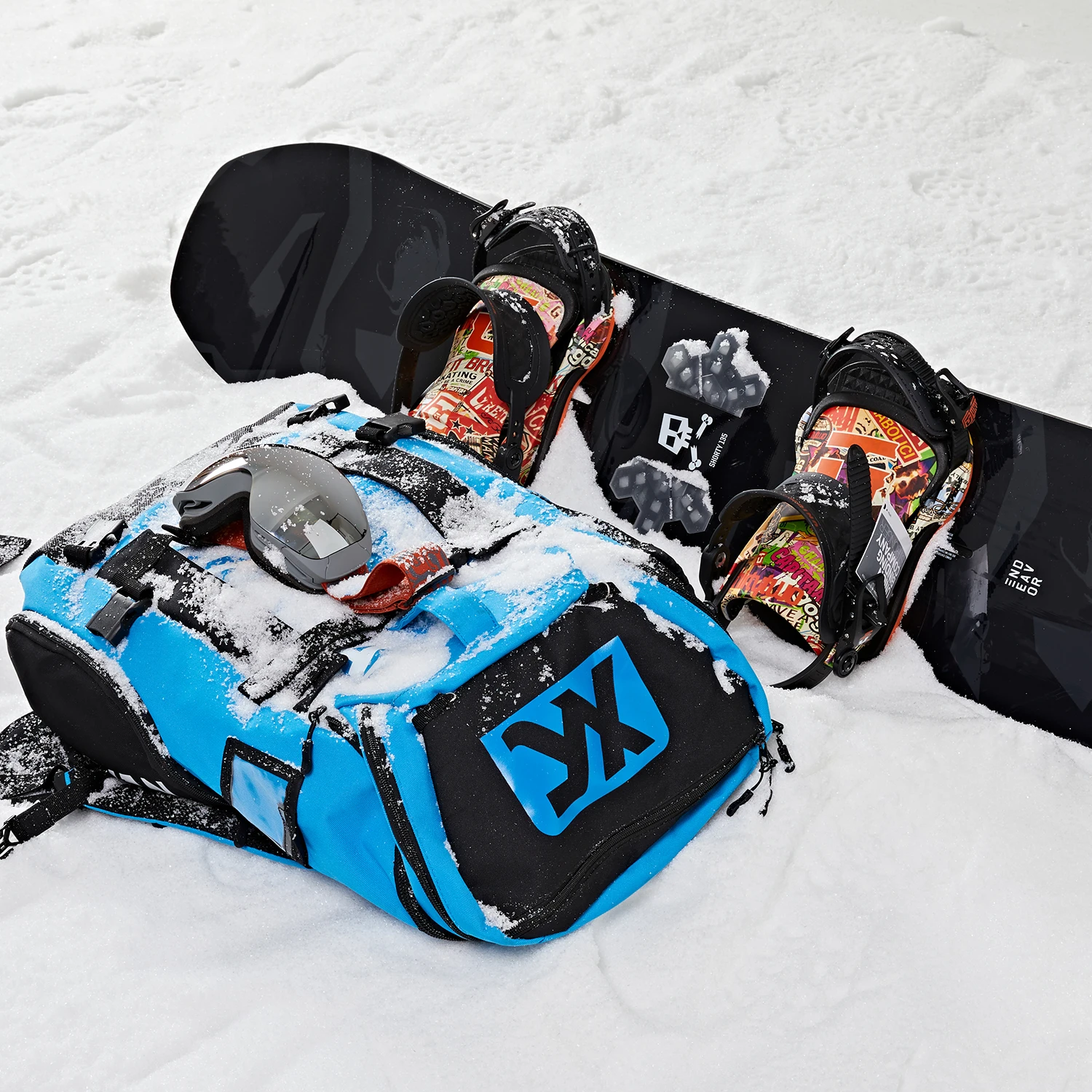 XCMAN-almohadilla antideslizante para Snowboard, proporciona un agarre adicional y una tracción perfecta, con adhesivos 3M de 5,2x5,2 pulgadas
