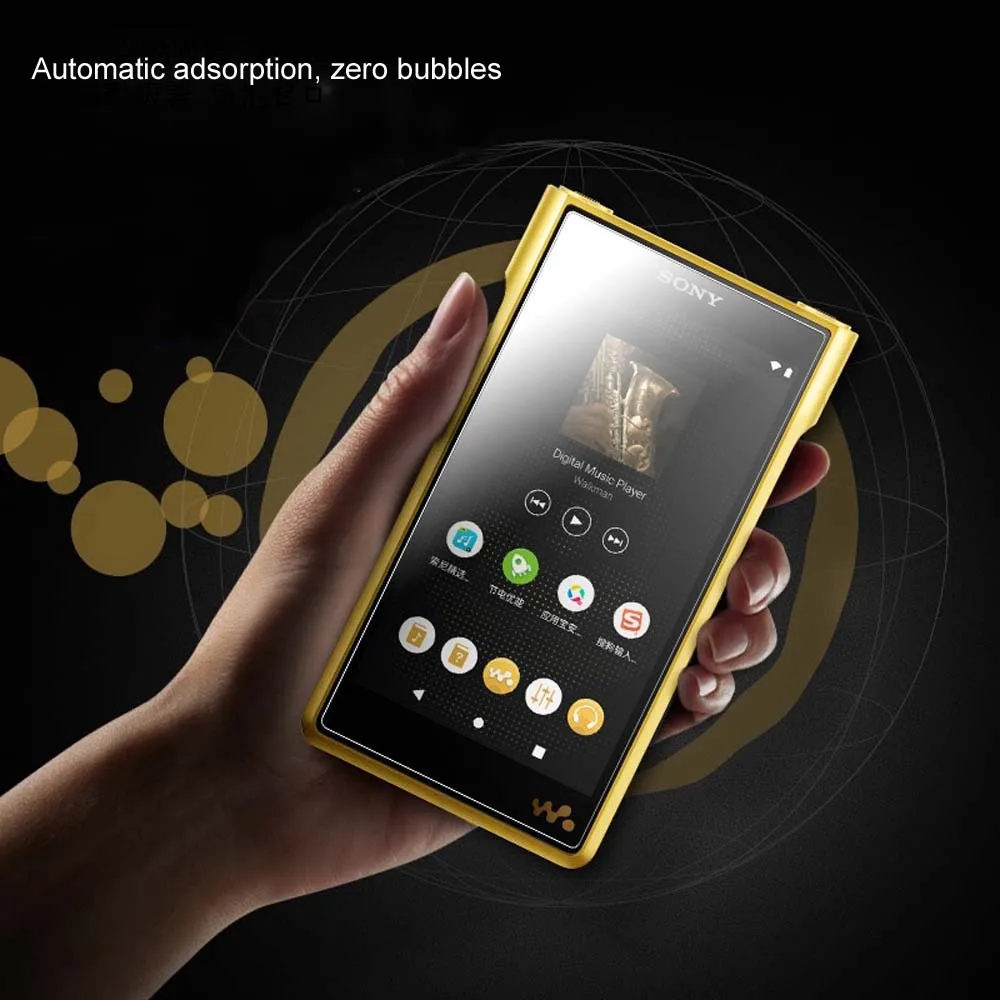 Dành Cho Máy Nghe Nhạc Sony NW-WM1AM2 WM1AM2 NW-WM1ZM2 WM1ZM2 Màn Hình Kính Cường Lực Bảo Vệ