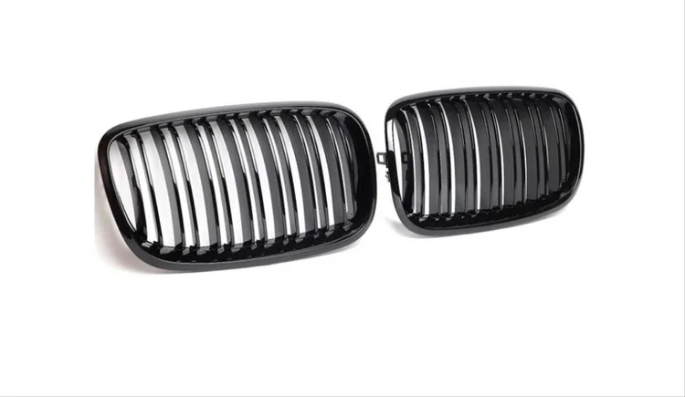 

Gloss Black Front Kidney Grille for BMW X5 X6 Series E70 2008-2014 Grille Front Bumper Grill Car Styling Quality