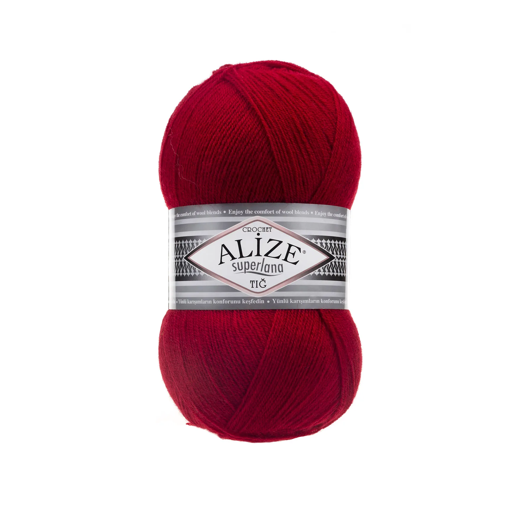 5 pcs 100 gr/ball Alize Superlana Crochet Yarn Top Quality Hand Knitting Cotton Acrylic Wool