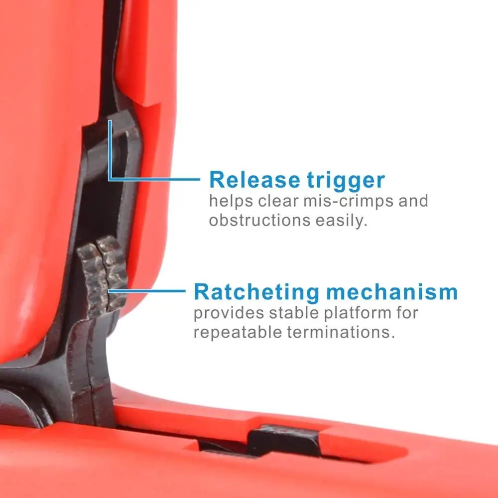 Imagem -04 - Iwiss-ratchet Spark Plug Wire Crimper Fio de Ignição e Terminais Ly2048 Ferramentas Dia Crimping 85 Milímetros