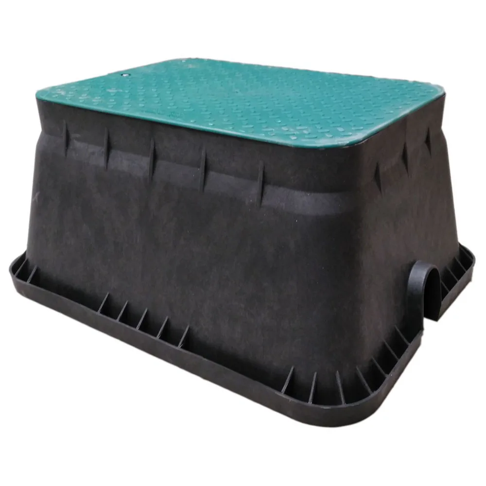 Jumbo irrigation casket, green, 64.0x49.6x30.5 cm