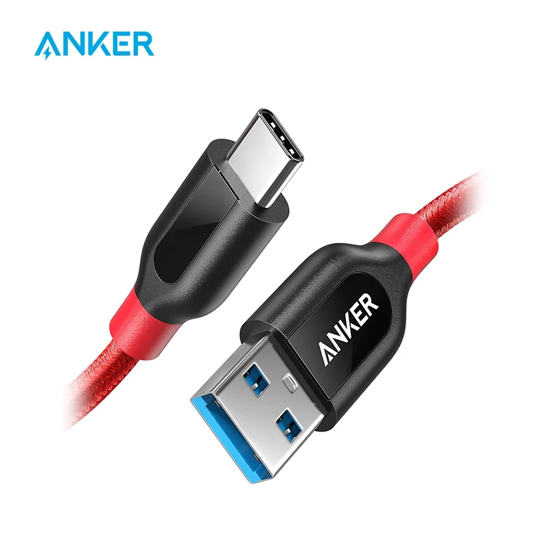 Anker Powerline+USB Type C Cable Wire Mobile Phone Fast Charging USB Cable High Durability  Cables for Samsung Xiaomi