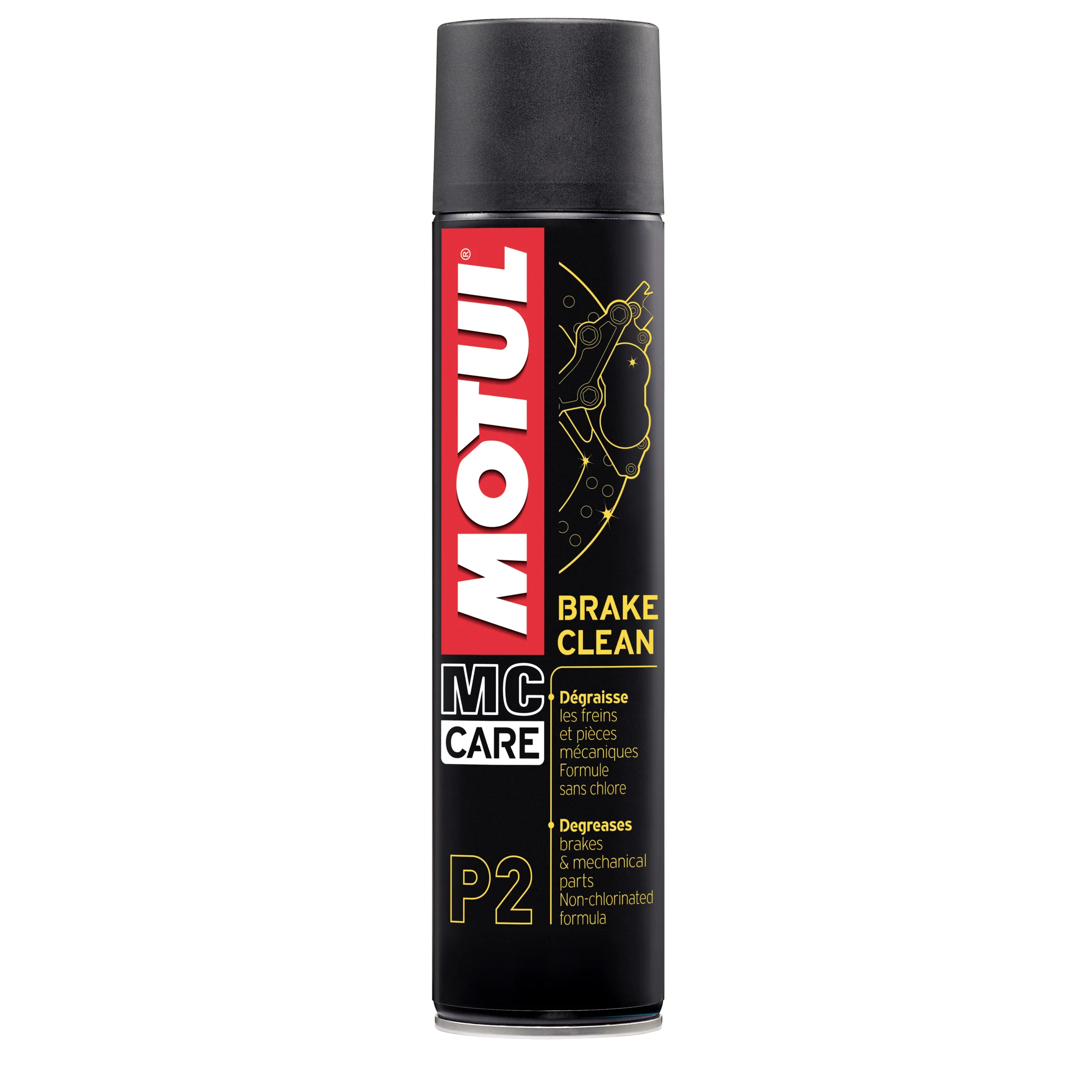 MOTUL 102989 - P2 Brake Clean 400ml-cleaning motorcycle brakes and its mechanical parts