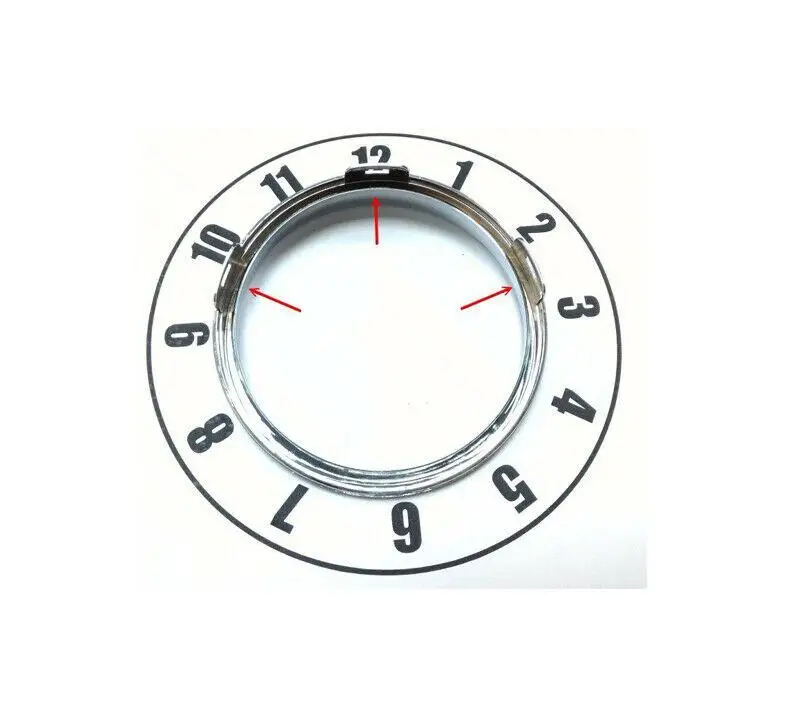 High Quality Speedometer Chrome Dashboard Dial Gauge Rings Bezel Trim For BMW E90 E91 E92 E93 M3 free shipping