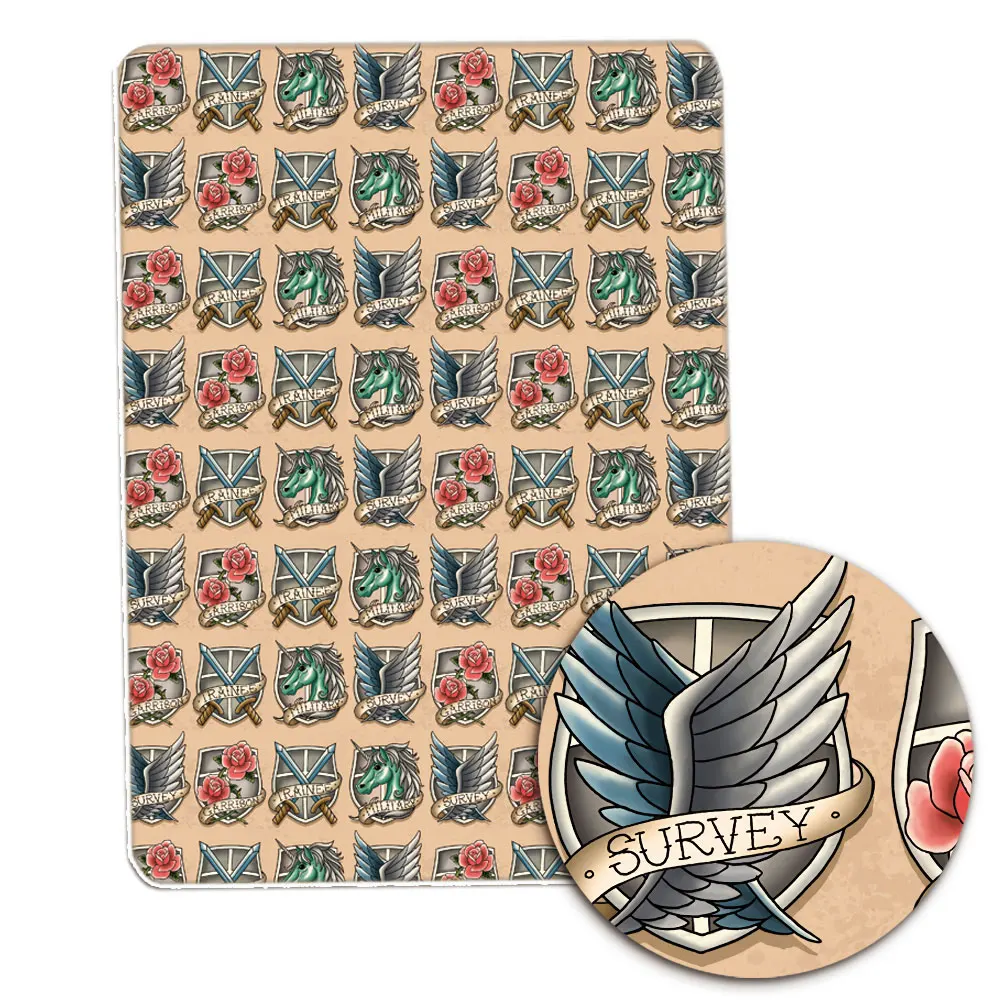 50*140cm Attack on titan Diy fabric Hand gemaakte Naaien Patchwork Quilten Baby Jurk Thuis Vel  Bedrukte Stof