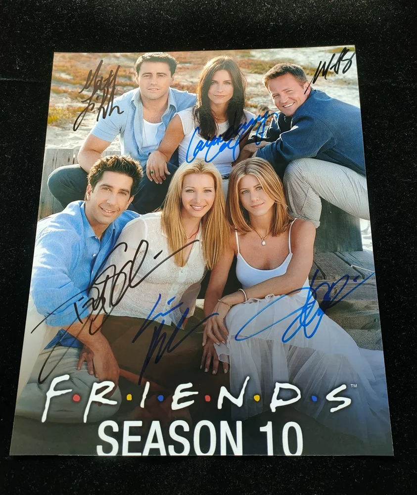 Friends Autographed Signed Group Photo Picture 8*10 inches Stars Gifts Collection Collectibles