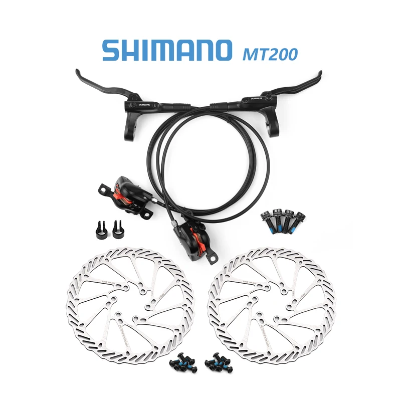 

Shimano BR BL MT200 Bicycle Hydraulic Brake 800/850/1450/1500MM MTB Hydraulic Disc Brake G3/HS1 160 /180MM With Rotor MTB Brake