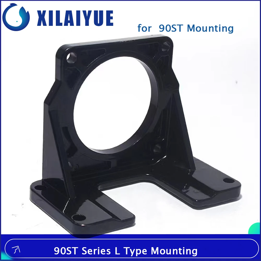 Horizontal Bracket Holder for CNC Parts 90ST Mounting Servo Motor fitted for DIY AC 90st M02430/M04025/M03520 servomotor