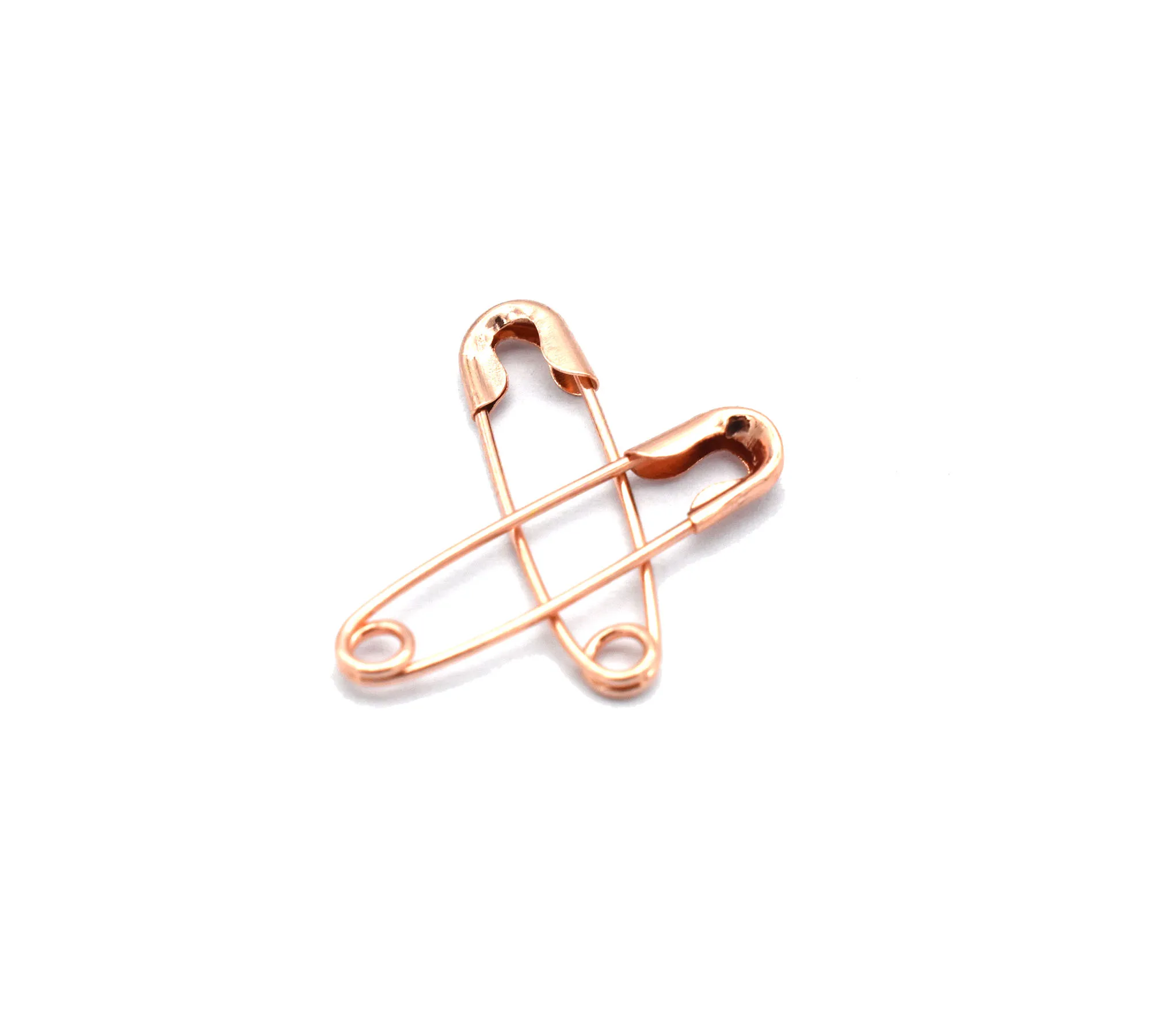 200pcs Clothing Tag Pins Safety Pins Are Rust-Proof Suitable for Clothes Crafts Sewing Pins Safety Pins Assorted Rose Gold 19mm