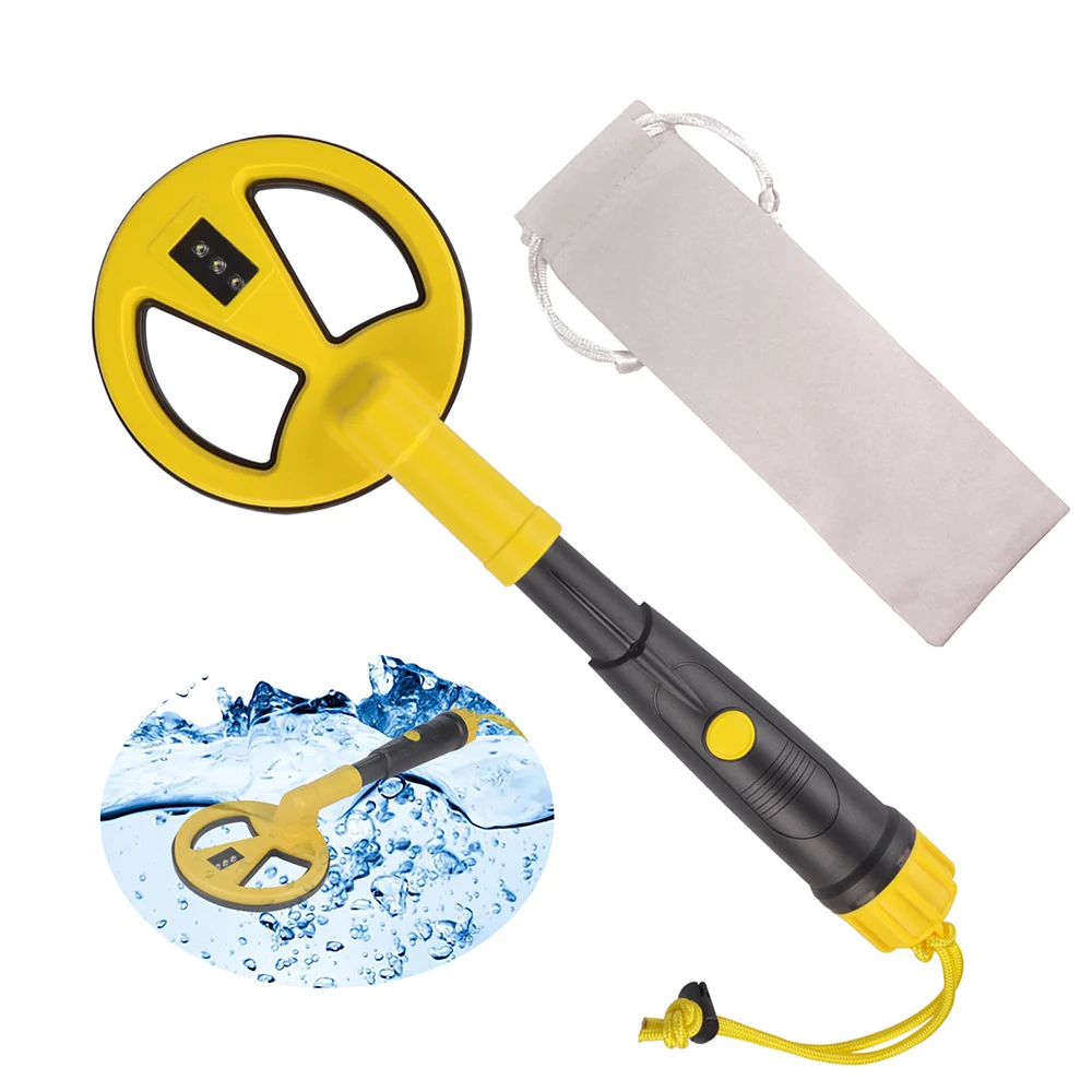 

MD-780 100Feet Underwater Fully Waterproof PinPointing High Sensitive Portable Handheld Pulse Metal Detector with Light Source