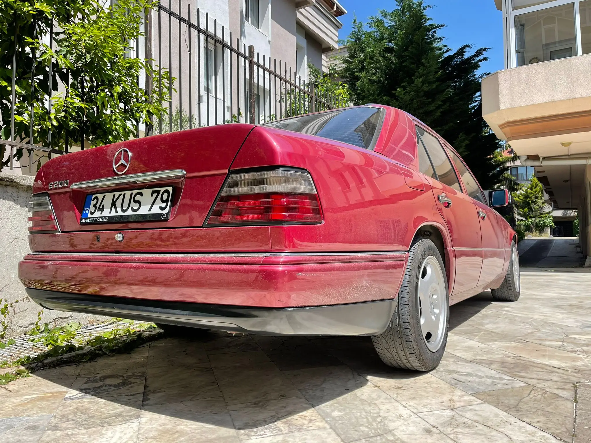 For Mercedes W124 S124 C124 A124 REAR BUMPER LIP FOR WALD FOR AMG FOR BBS GOOD QUALITY FRP PART WORLDWIDE FREE SHIPPING