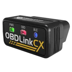 OBDLink CX-zaprojektowany dla Bimmercode Bluetooth 5.1 BLE OBD2 Adapter współpracuje z iPhone/iOS i Android, kodowanie samochodowe, OBD II