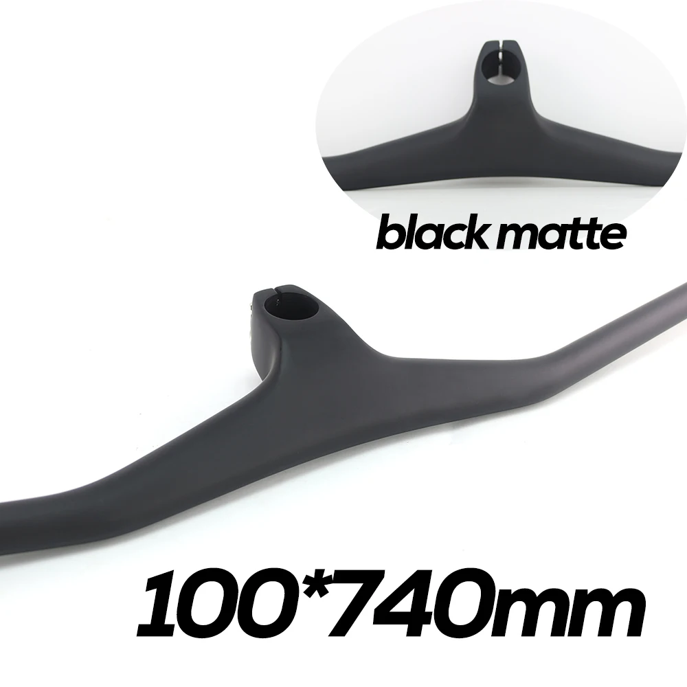 Ullicyc mtb Lenker und Vorbau 28,6 mm-17Degree Carbon integrierter Cockpit lenker für Mountainbike 660 ~ 800mm Fahrrad teile