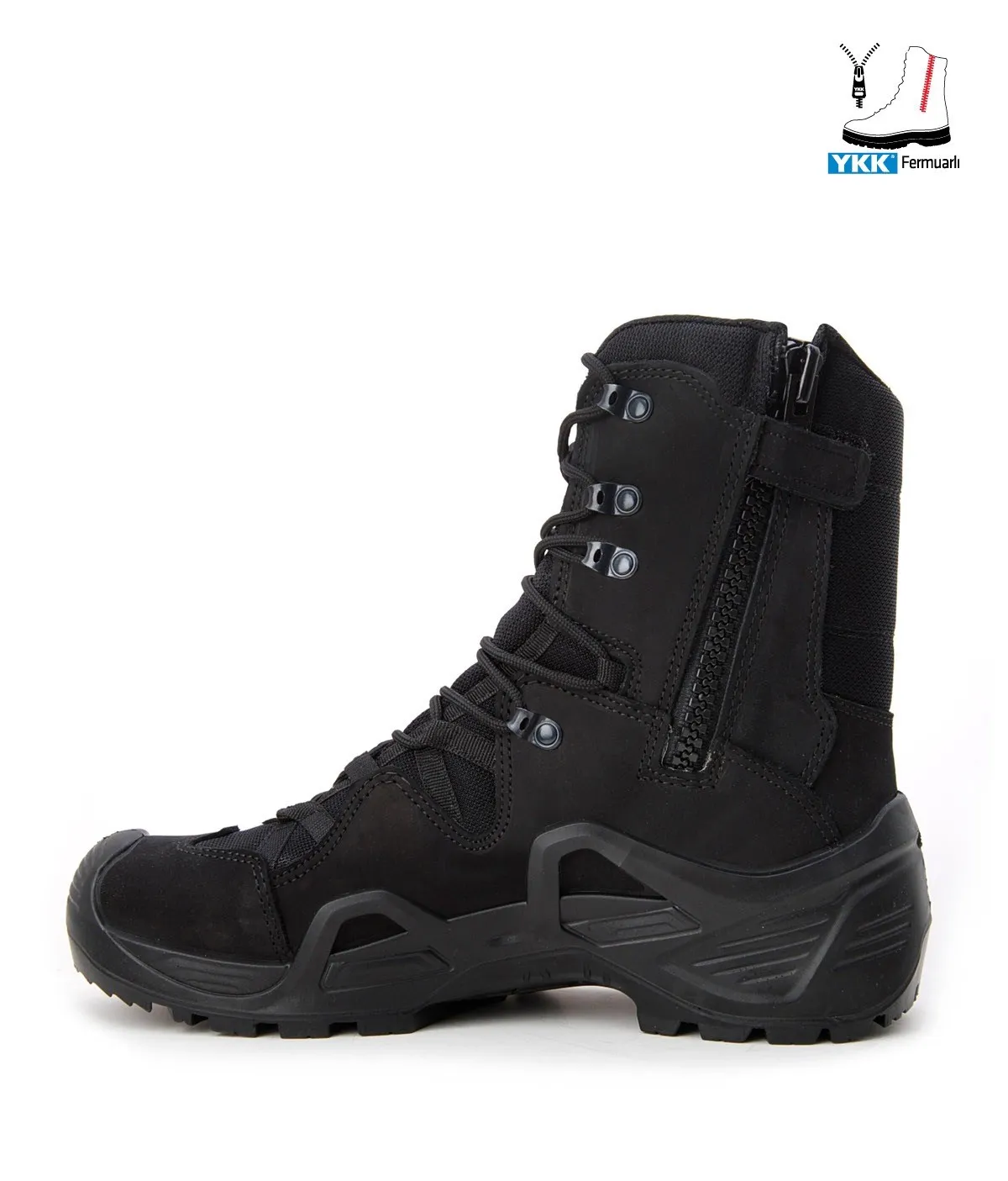 Genuine Leather Nubuck Leather Professional Zipper Summer Military Tactical Boots