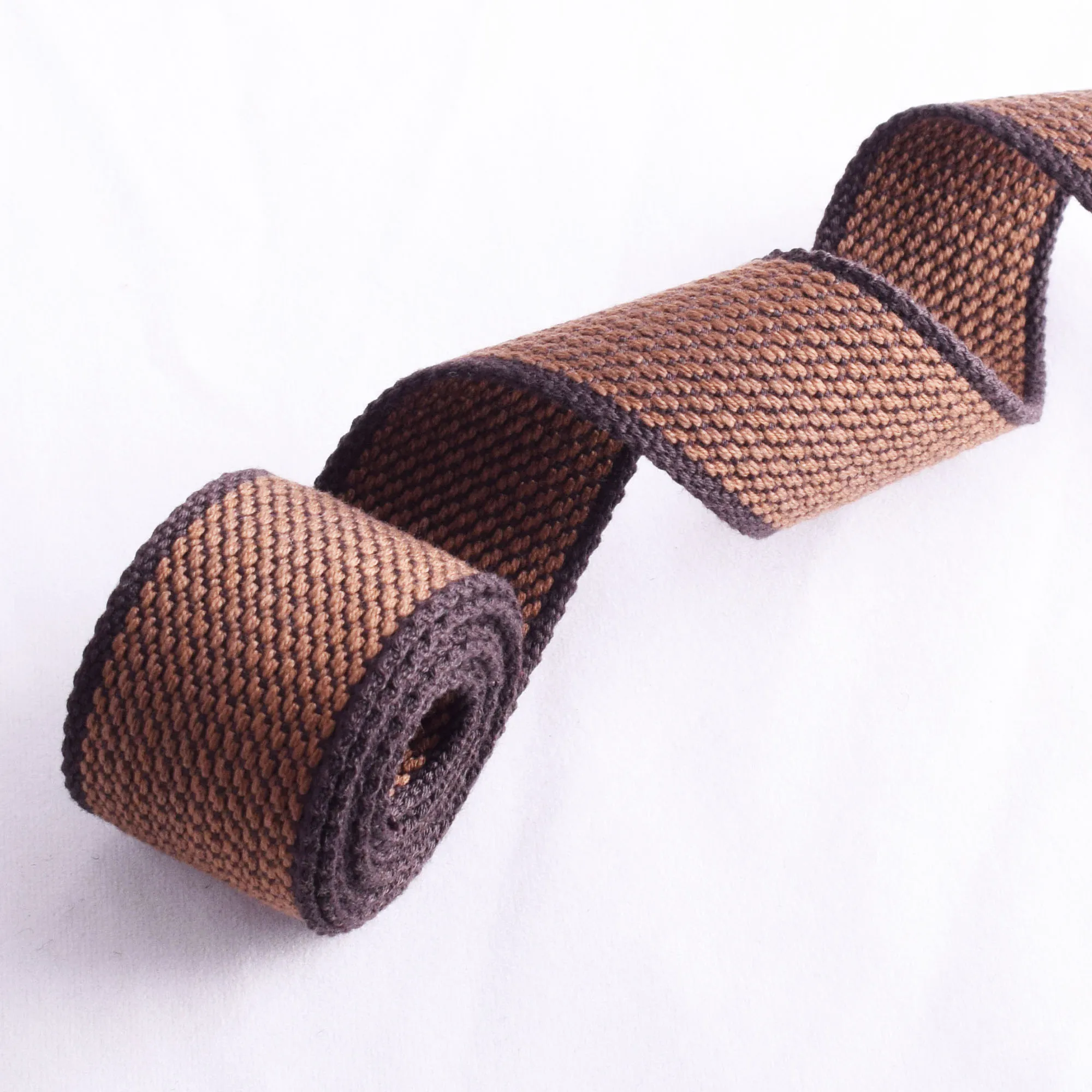 Striped Webbing Heavy Duty Cotton Webbing 1 1/2\