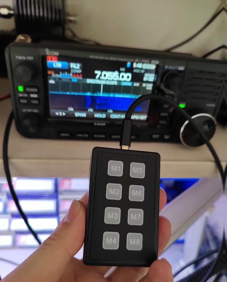 zewnętrzna klawiatura sterowania radiem jest odpowiednia dla IC-705 IC-7300 IC-7100 IC-7410 itp.