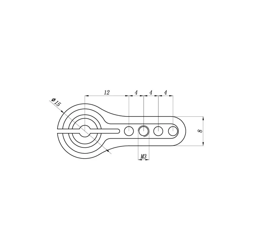 FrSky 6-25T Metal Servo Arm