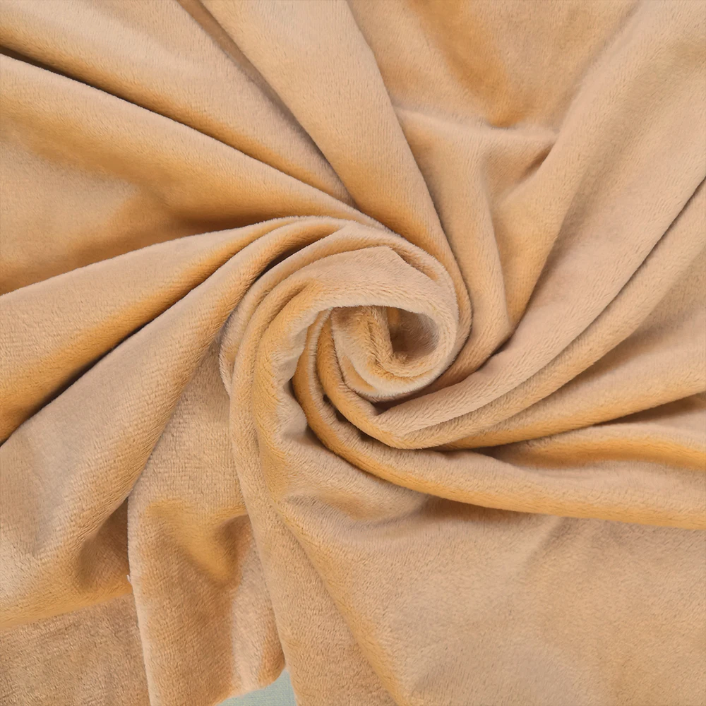 CHEONET Stoff – Kurzplüschstoff, superweicher Plüsch-Polarfleece zum Nähen von Puppen, DIY-Handarbeit, Textilstoff für Spielzeug, Flanell