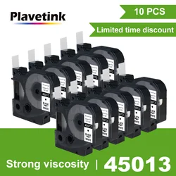 Plavetink 10 pcs Multicolor 45013 40910 45010 Compatible for Dymo D1 12mm Printer Ribbons Tape  Label Maker LM160 280 PNP