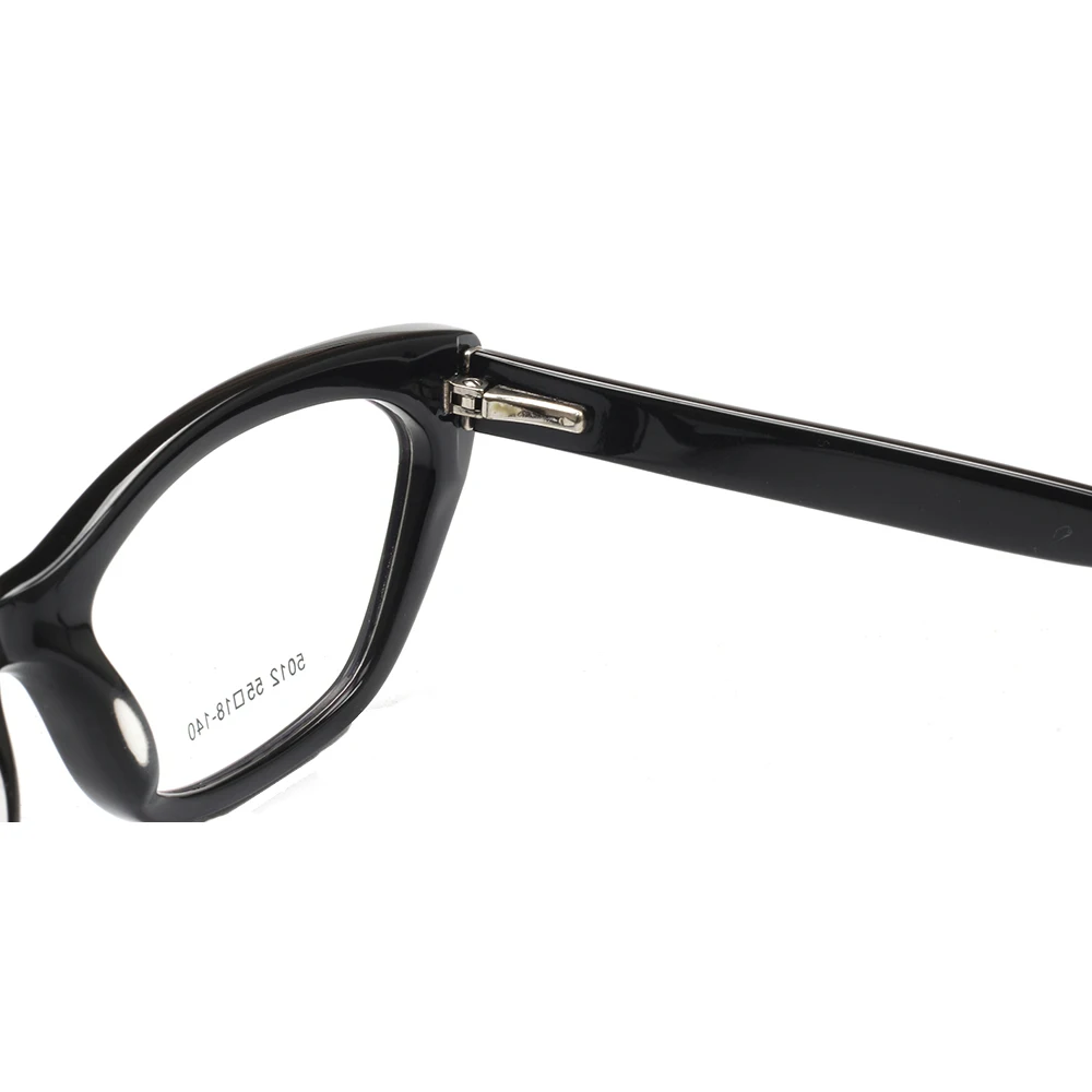 Tortoise Women Cat Eye Glasses Frames for Women Optical Eyeglasses Frames Acetate Fashion Square Pattern Rx Eyewear Retro Red