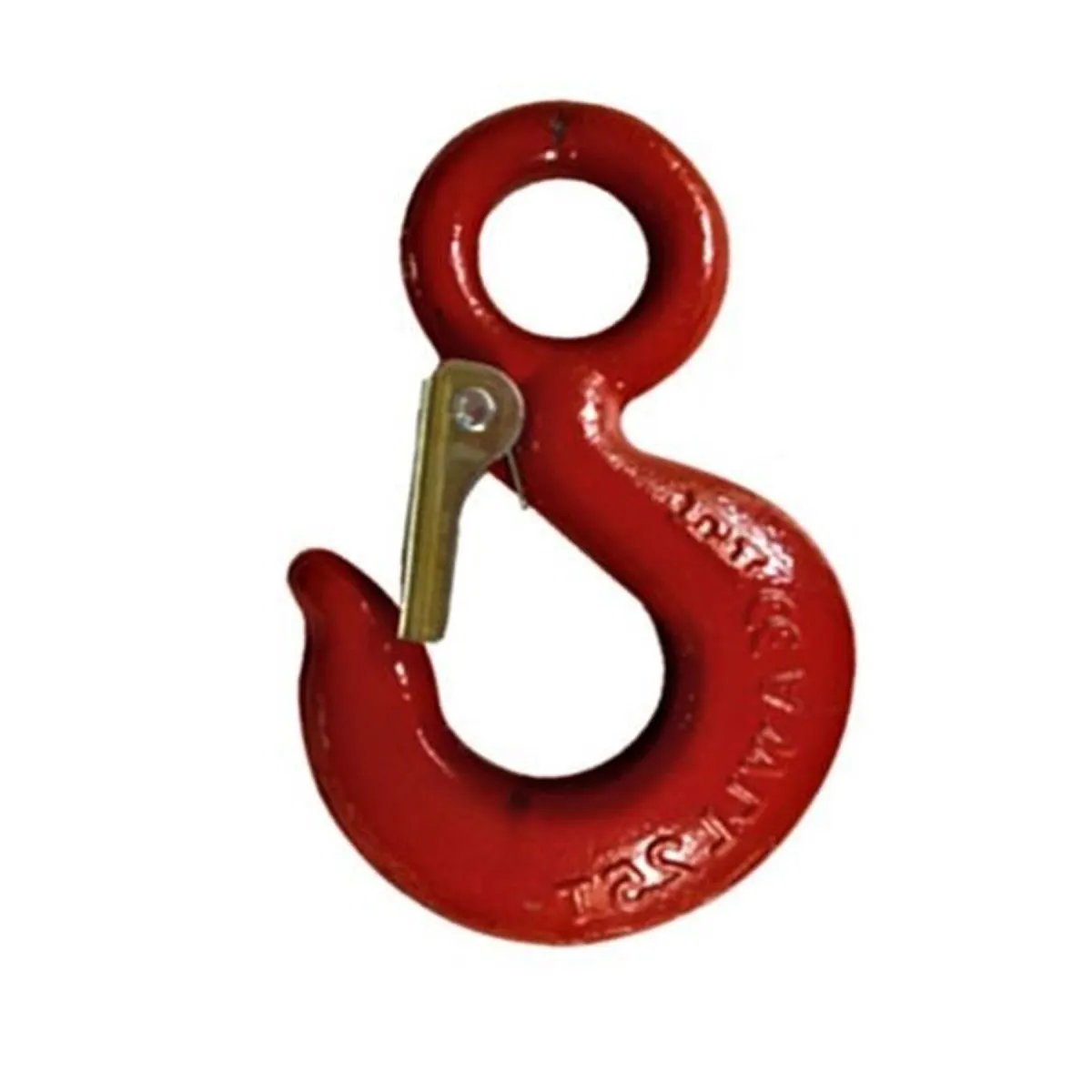 5  Ton Limit Heavy Duty Lifting Hook with Safety Clip Catch suit for Steel Wire Rope Tool Tractive Effort