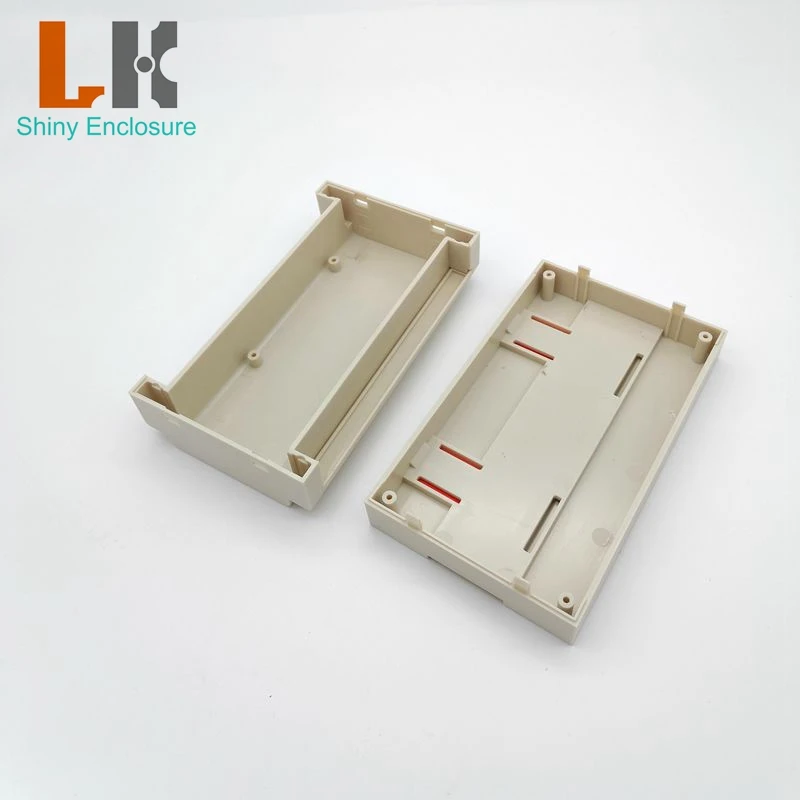 LK-DR12 China Manufacture Shenzhen Control Din Rail Abs Plastic Enclosure Electronic Project Box Case Housing 160x95x55mm