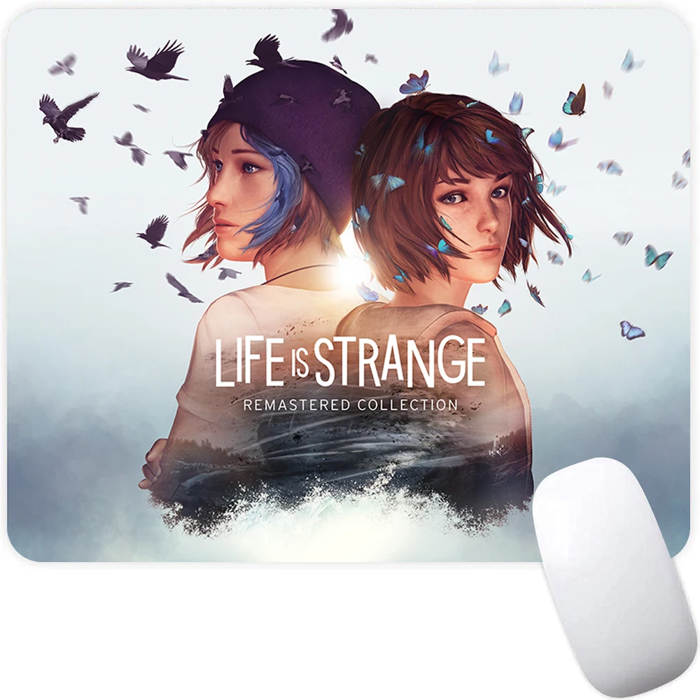 Life is Strange Small Gaming Mouse Pad Computer Mousepad PC Gamer Mouse Mat Laptop Mausepad Mouse Carpet Keyboard Mat Desk Pad